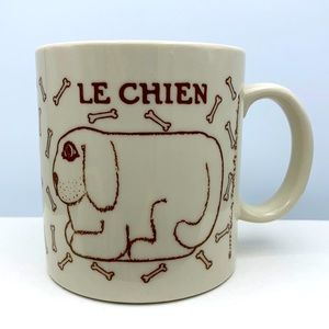 Vintage 1978 “Le Chien” Taylor & Ng Dog Mug